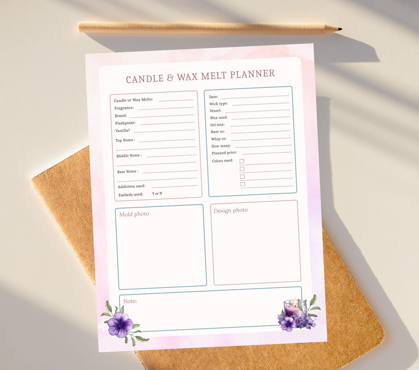 Candle Planner