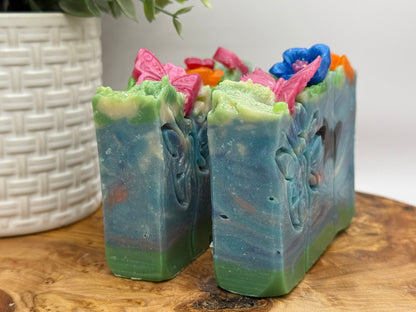 Coastal Butterfly Beef Tallow Cold Process Soap