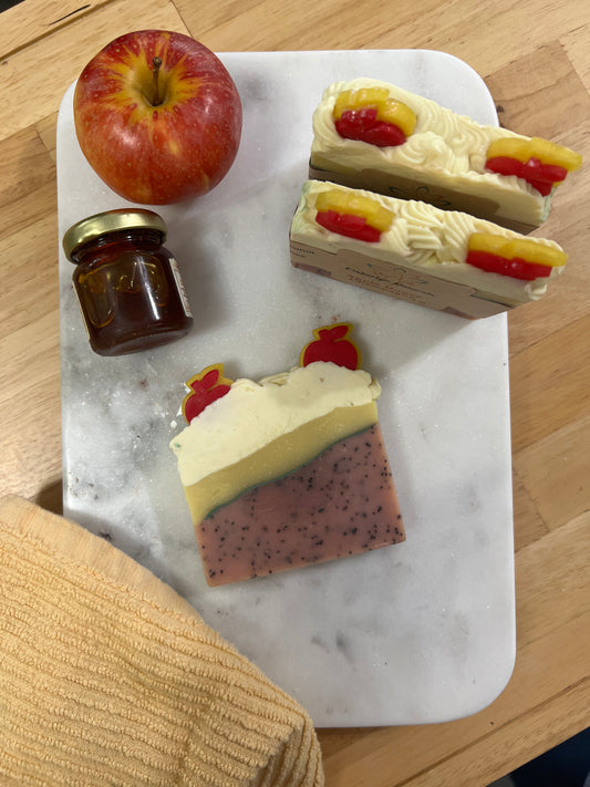 Apple Honey Champagne Artisan Soap