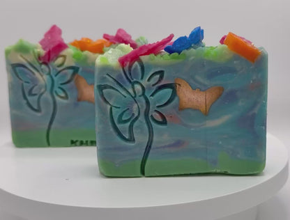 Coastal Butterfly Beef Tallow Cold Process Soap